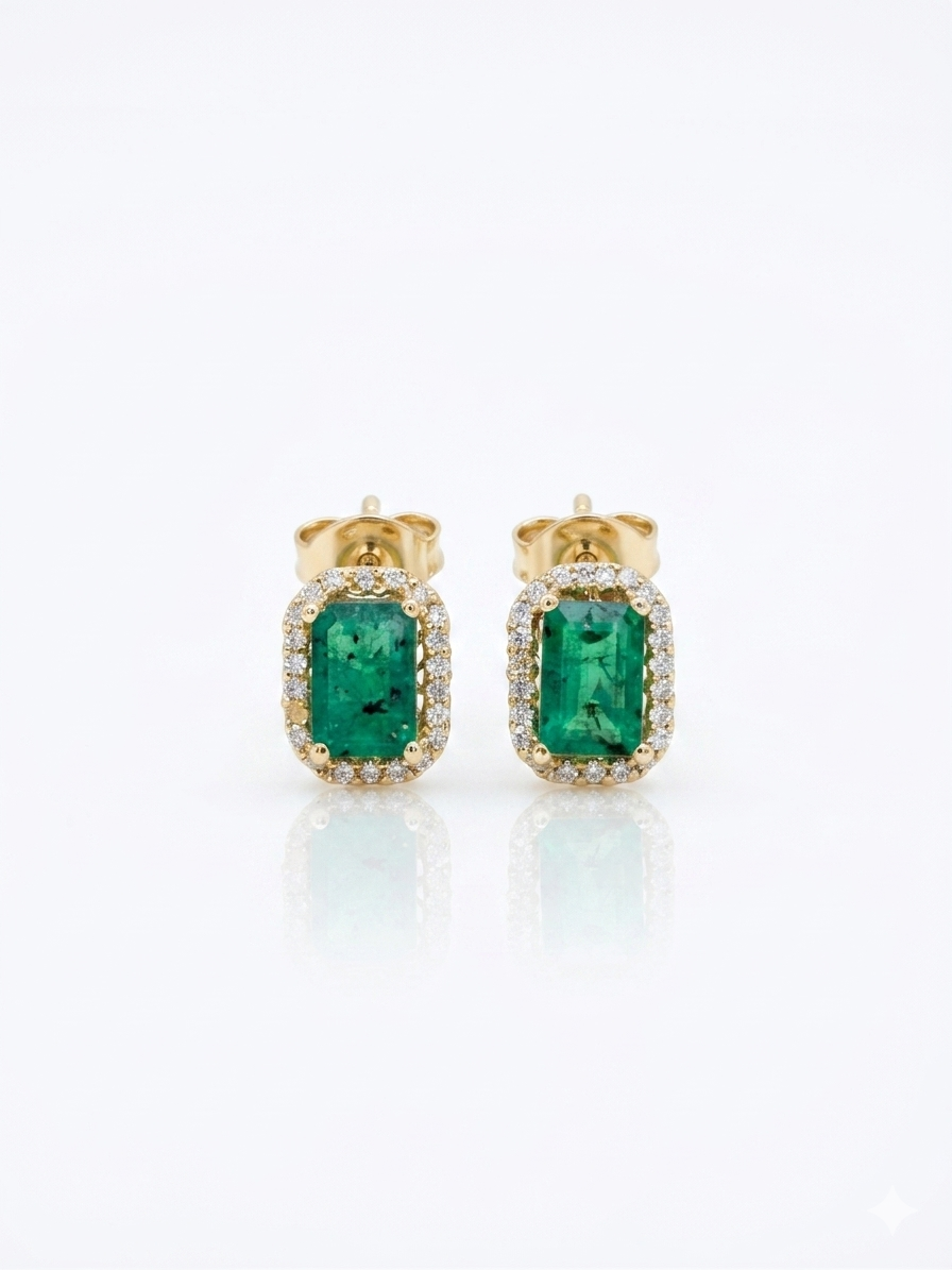 Aretes Esmeralda