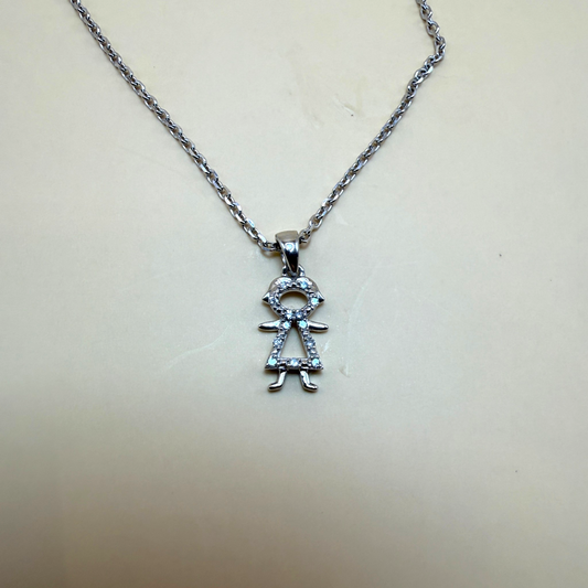 Dije Niña Diamantes