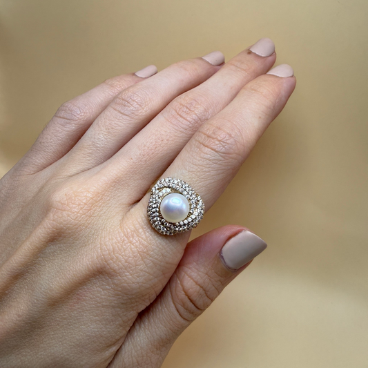 Anillo Perla