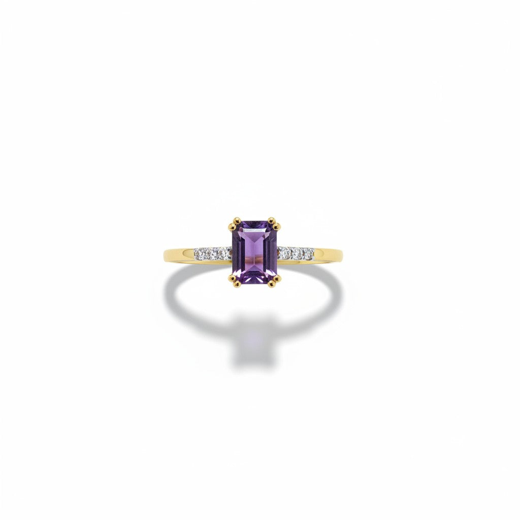 Anillo Amatista